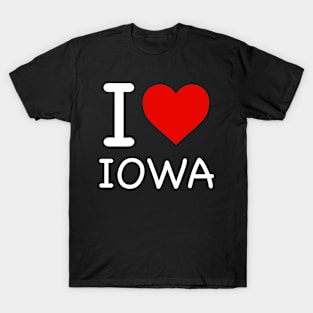 Iowa - I Love Icon T-Shirt